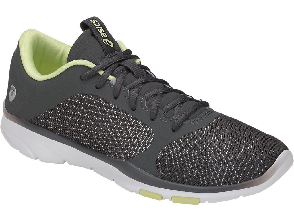 Asics Gel-Fit Training Shoes For Women Dark Grey/Light Green/Silver 546RWCNE