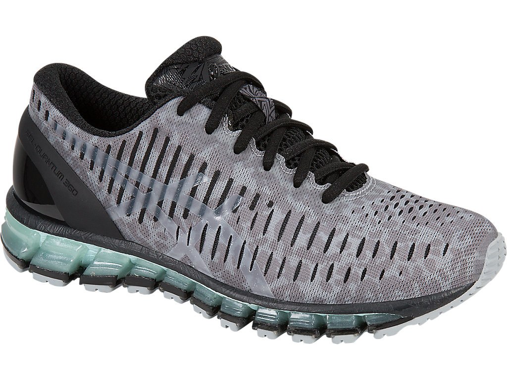 Asics Gel-Quantum 360 Running Shoes For Women Grey/Light Blue 547FGUSX