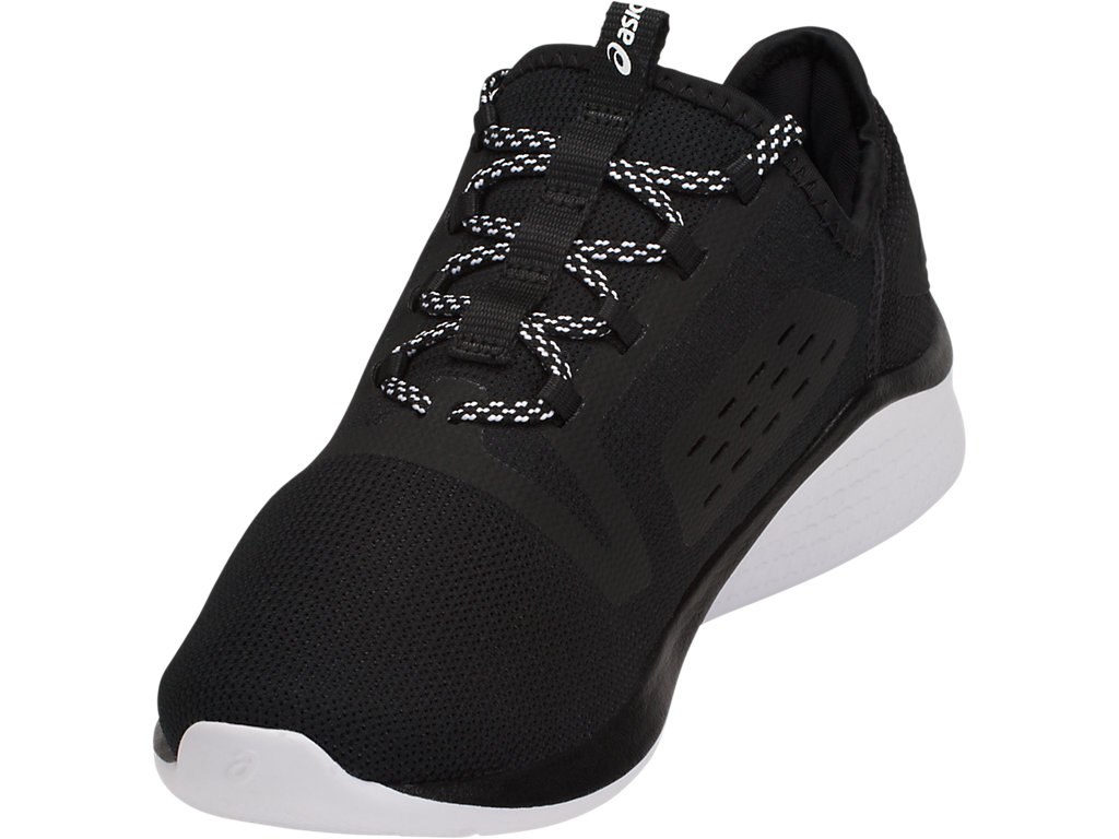 Asics Fuzetora Running Shoes For Women Black/White 548PEJCE