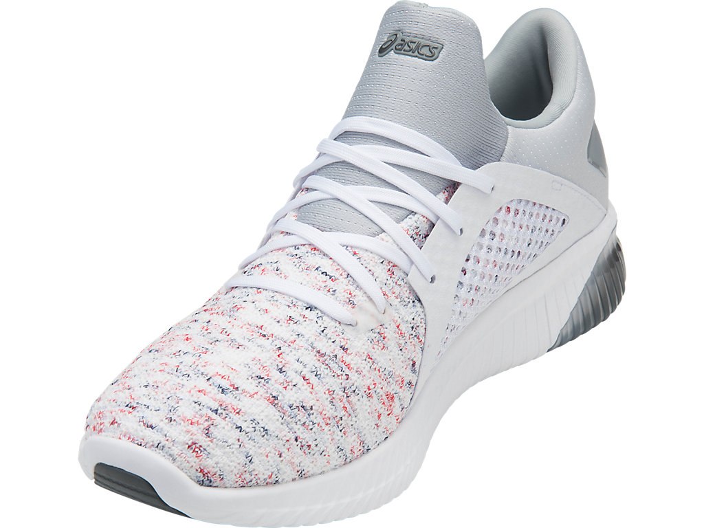 Asics Gel-Kenun Running Shoes For Men White/Grey 548RCWTR