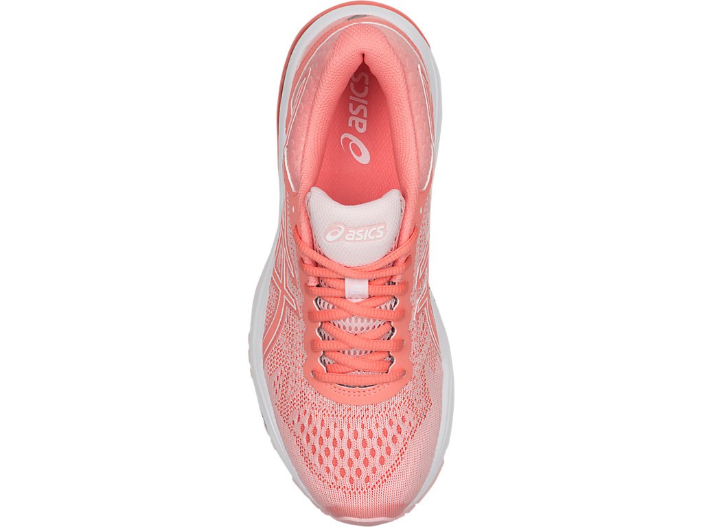 Asics Gt-1000 6 Running Shoes For Women Grey Pink/White 551VWHTP