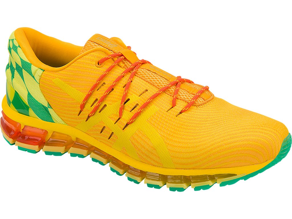 Asics Gel-Quantum 360 Running Shoes For Men Orange Flower/Orange Flower 552ZQCJE