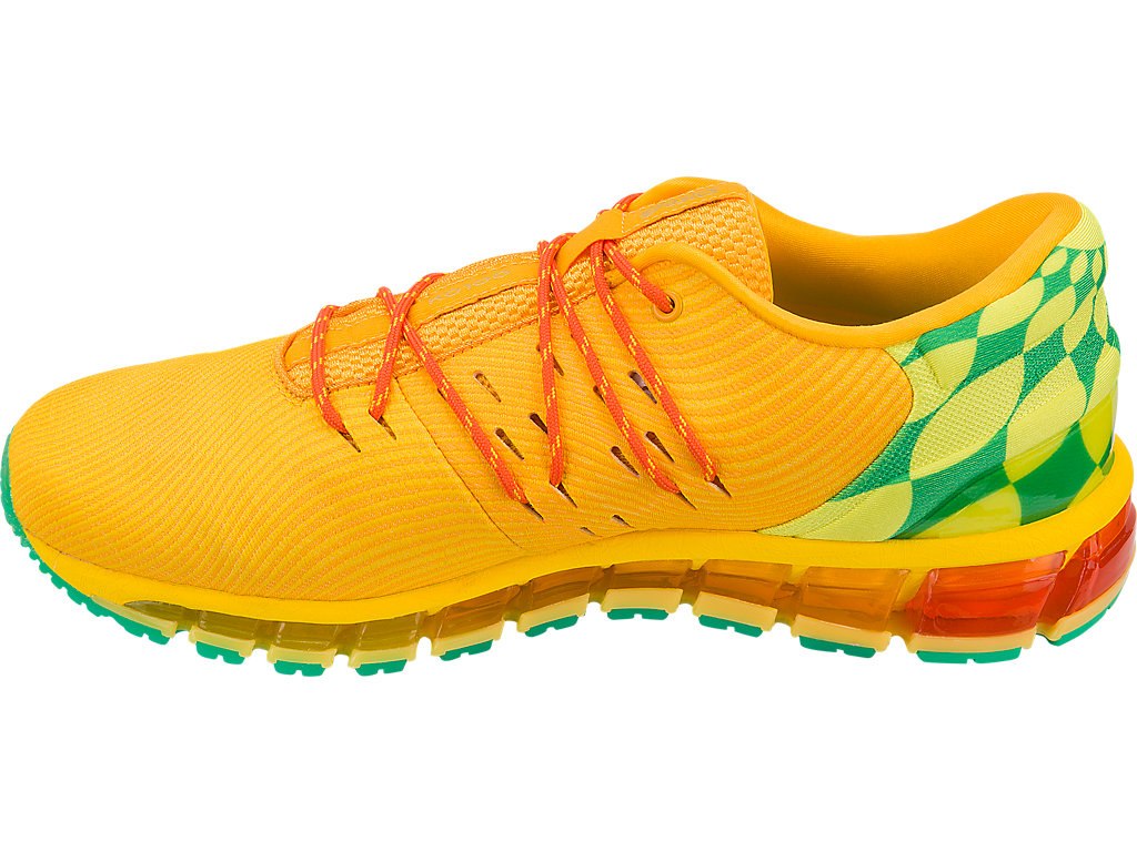 Asics Gel-Quantum 360 Running Shoes For Men Orange Flower/Orange Flower 552ZQCJE