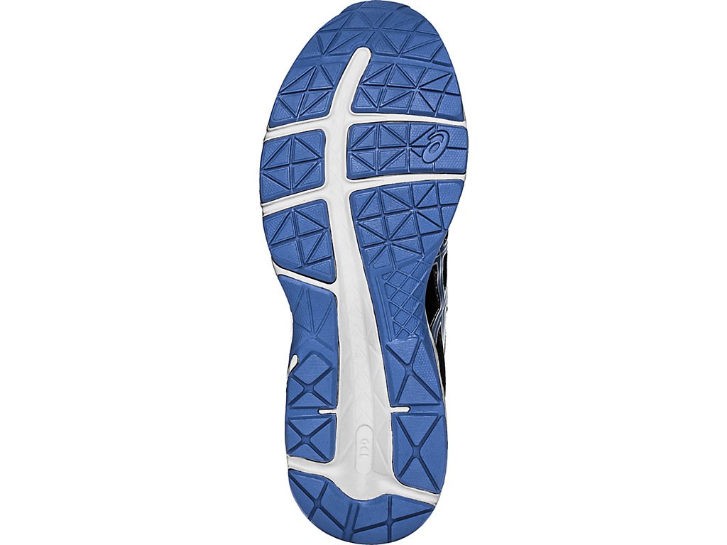Asics Gel-Contend 4 Running Shoes For Men Silver/Blue/Black 560YUGBI