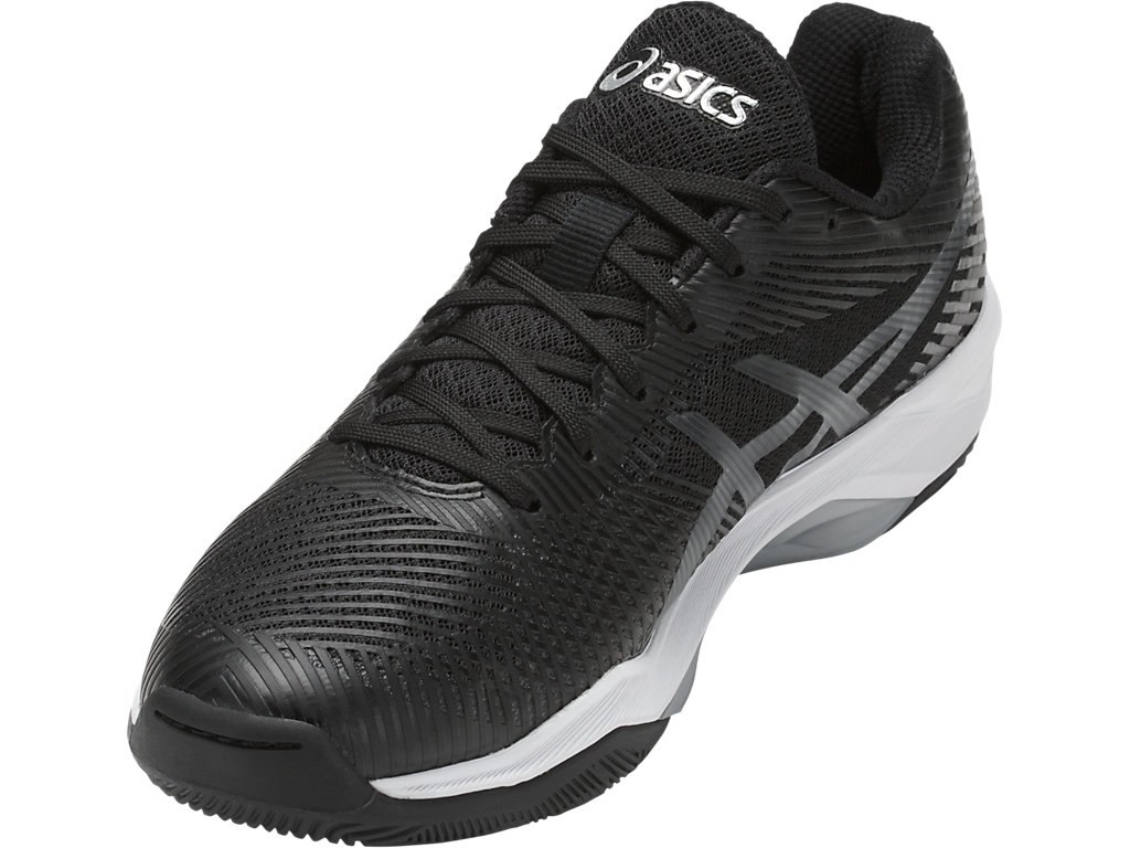 Asics Volley Elite Ff Volleyball Shoes For Women Black/Dark Grey/White 561BIKPJ