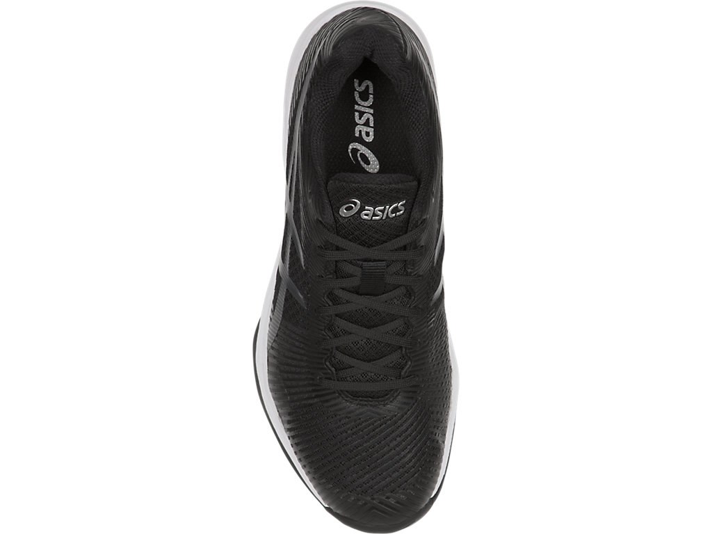 Asics Volley Elite Ff Volleyball Shoes For Women Black/Dark Grey/White 561BIKPJ