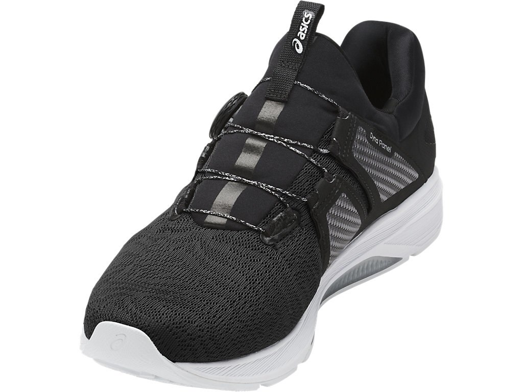 Asics Dynamis Running Shoes For Men Dark Grey/Black/White 563FTCUC