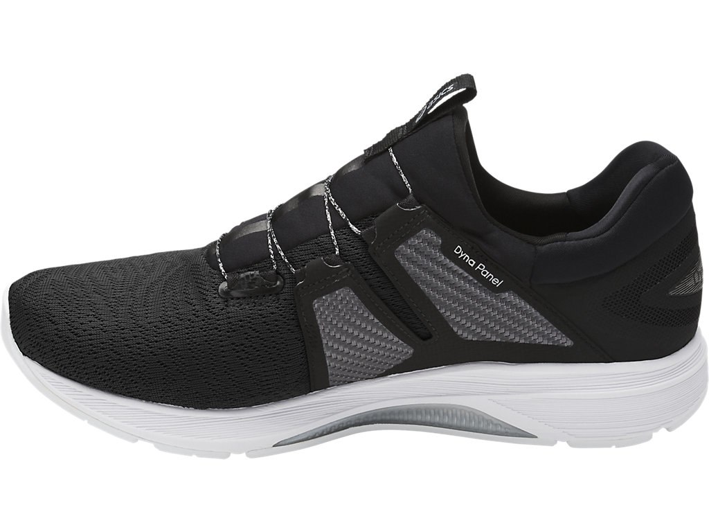 Asics Dynamis Running Shoes For Men Dark Grey/Black/White 563FTCUC