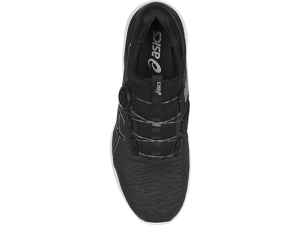 Asics Dynamis Running Shoes For Men Dark Grey/Black/White 563FTCUC