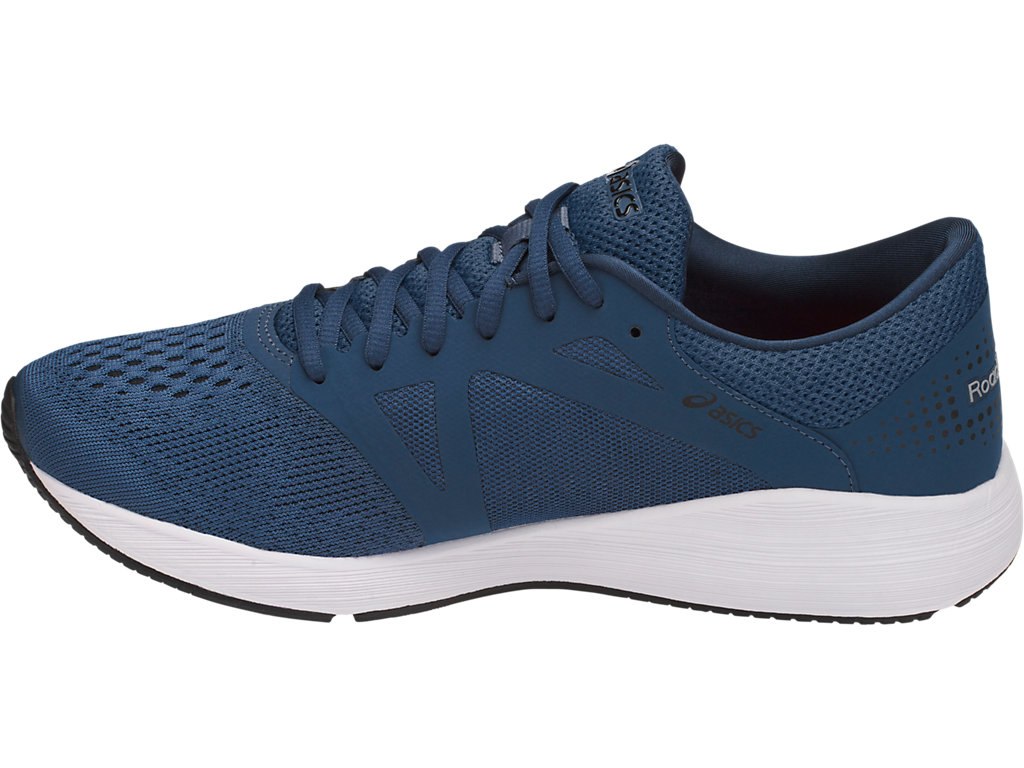 Asics Roadhawk Ff Running Shoes For Men Dark Blue/Black/White 564BTKEJ