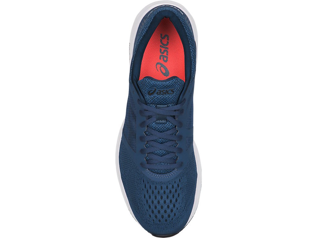 Asics Roadhawk Ff Running Shoes For Men Dark Blue/Black/White 564BTKEJ
