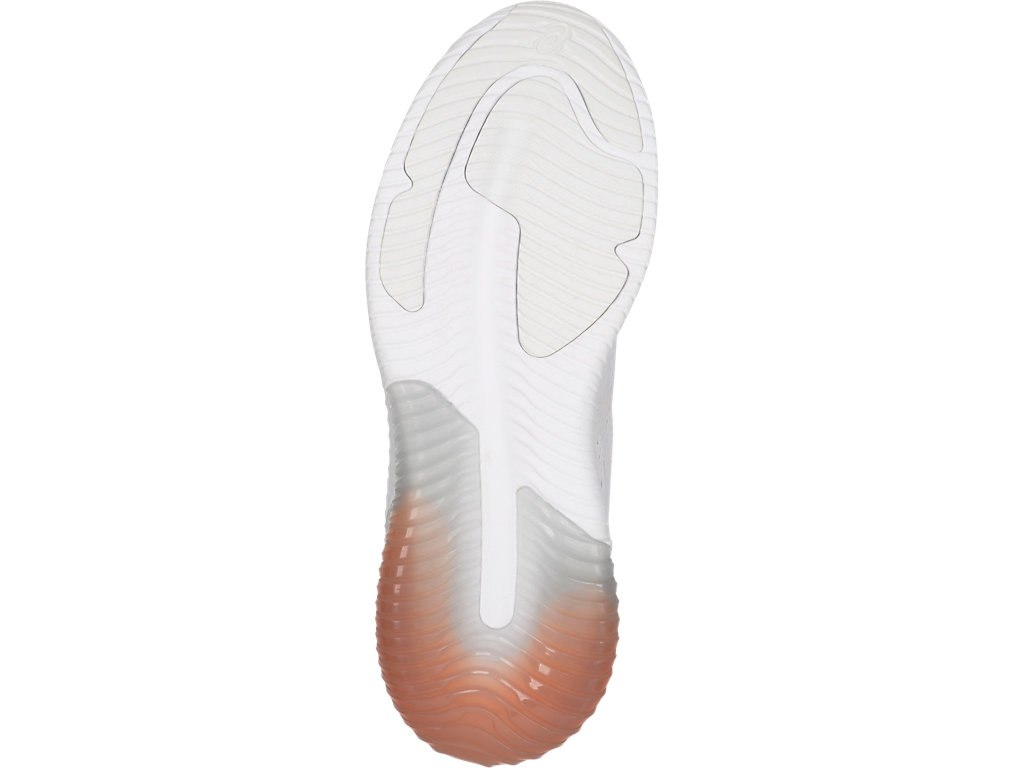 Asics Gel-Kenun Mx Running Shoes For Women White/Apricot 564ZRGET