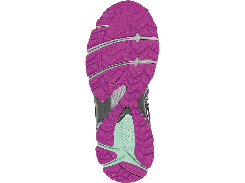 Asics Gel-Kahana 8 Running Shoes For Women Dark Grey/Pink/Mint 571MLBLC