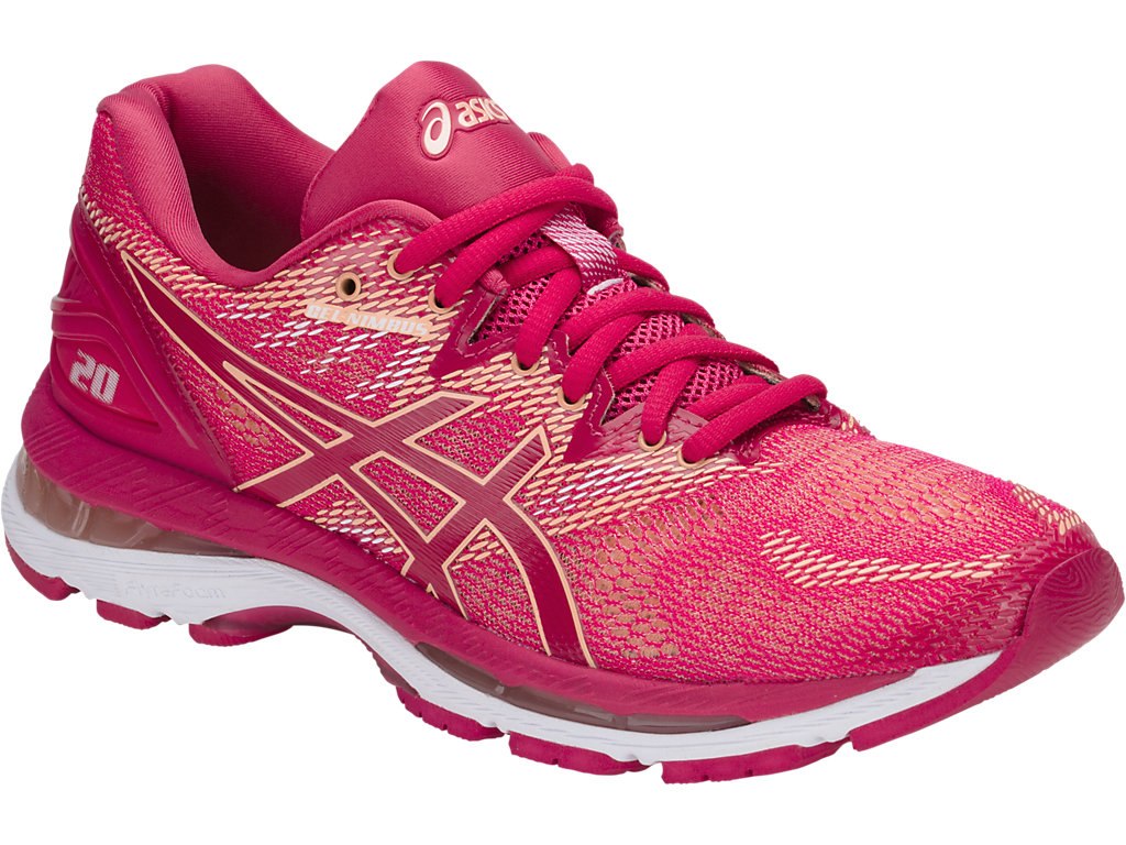 Asics Gel-Nimbus 20 Running Shoes For Women Light Rose/Apricot 575TIPVC