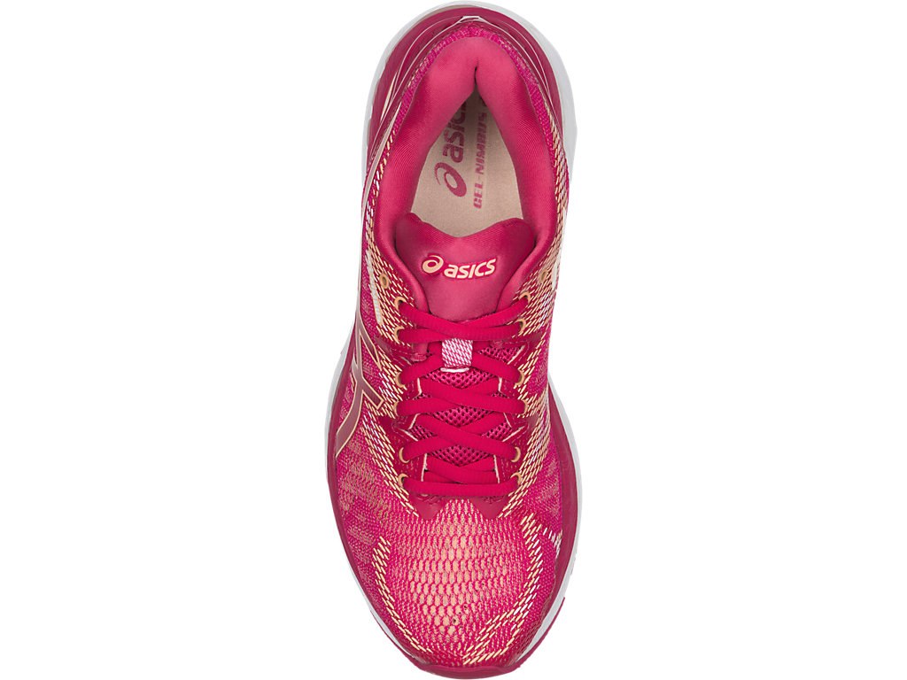 Asics Gel-Nimbus 20 Running Shoes For Women Light Rose/Apricot 575TIPVC