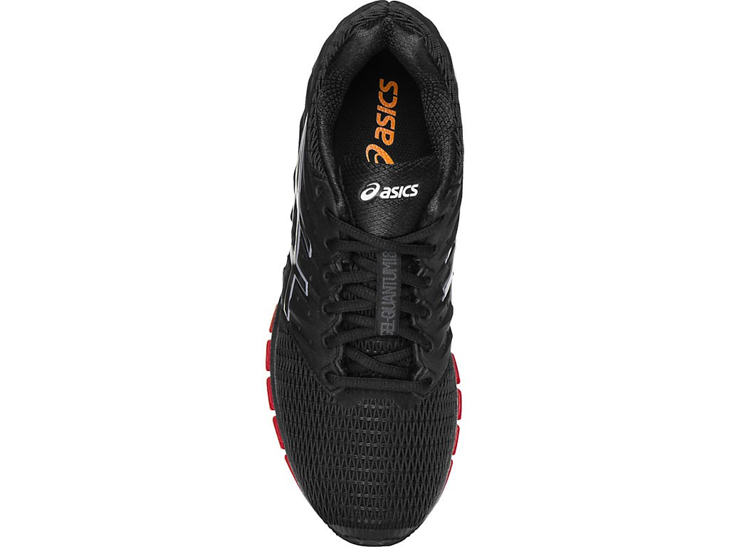 Asics Gel-Quantum 180 Running Shoes For Men Black 583DZYSB