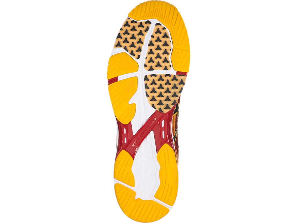 Asics Gel-Ds Trainer Running Shoes For Men Red/Black/Gold 583WSZBK
