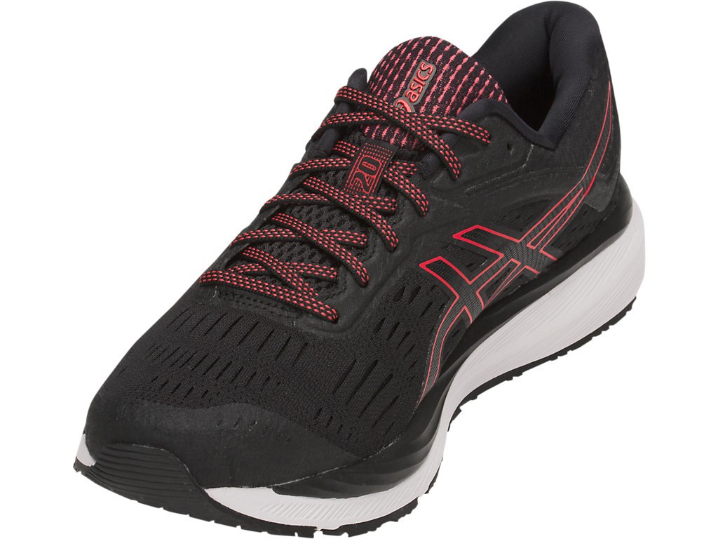 Asics Gel-Cumulus 20 Running Shoes For Men Black/Red 584VNDDN