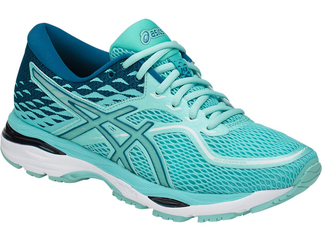 Asics Gel-Cumulus 19 Running Shoes For Women Blue 588HLQSB