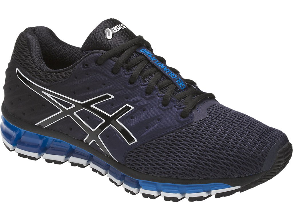 Asics Gel-Quantum 180 Running Shoes For Men Navy/Black/Blue 589OULHP