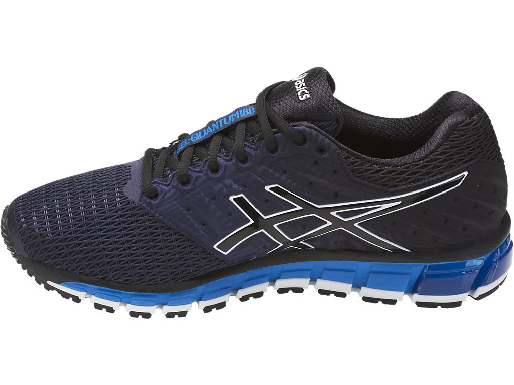 Asics Gel-Quantum 180 Running Shoes For Men Navy/Black/Blue 589OULHP
