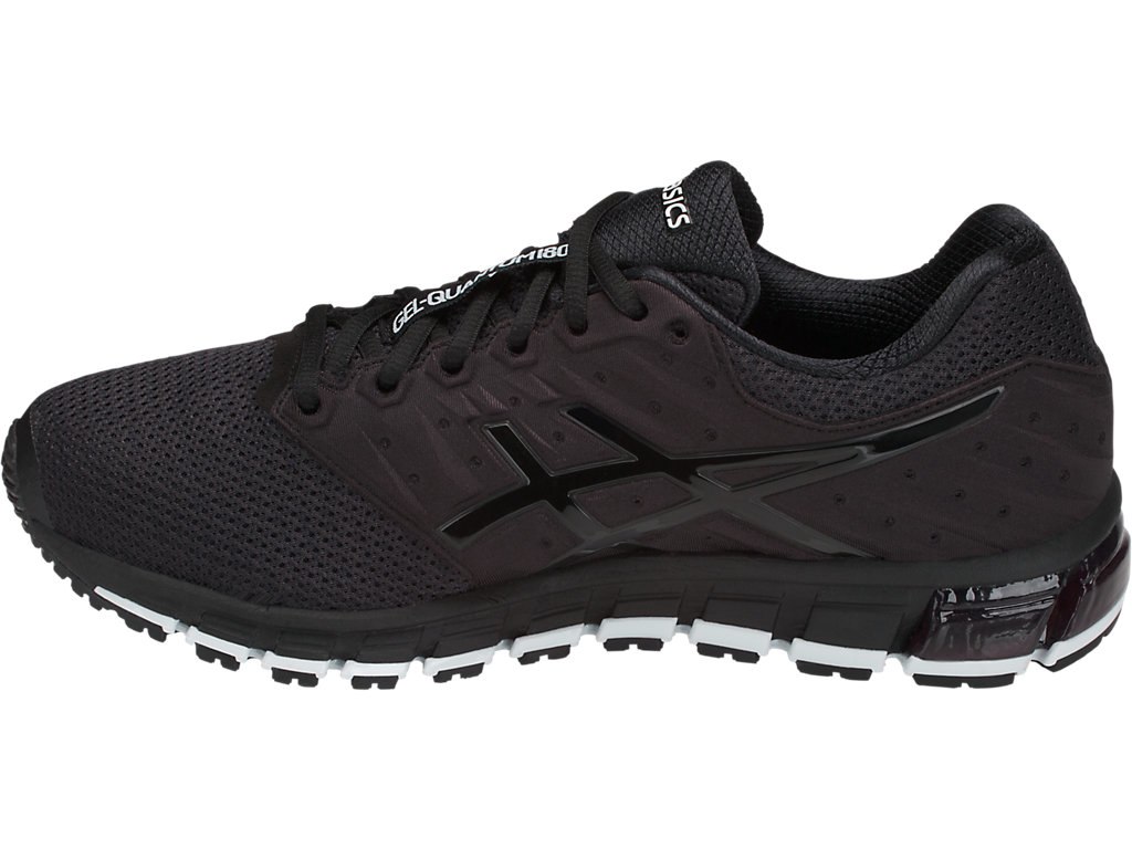 Asics Gel-Quantum 180 Running Shoes For Men Black/White 590LXZSY