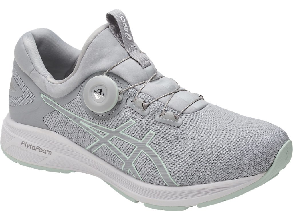 Asics Dynamis Running Shoes For Women Grey/White 597GBFQS