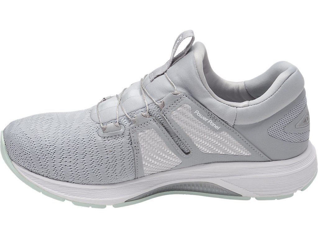 Asics Dynamis Running Shoes For Women Grey/White 597GBFQS