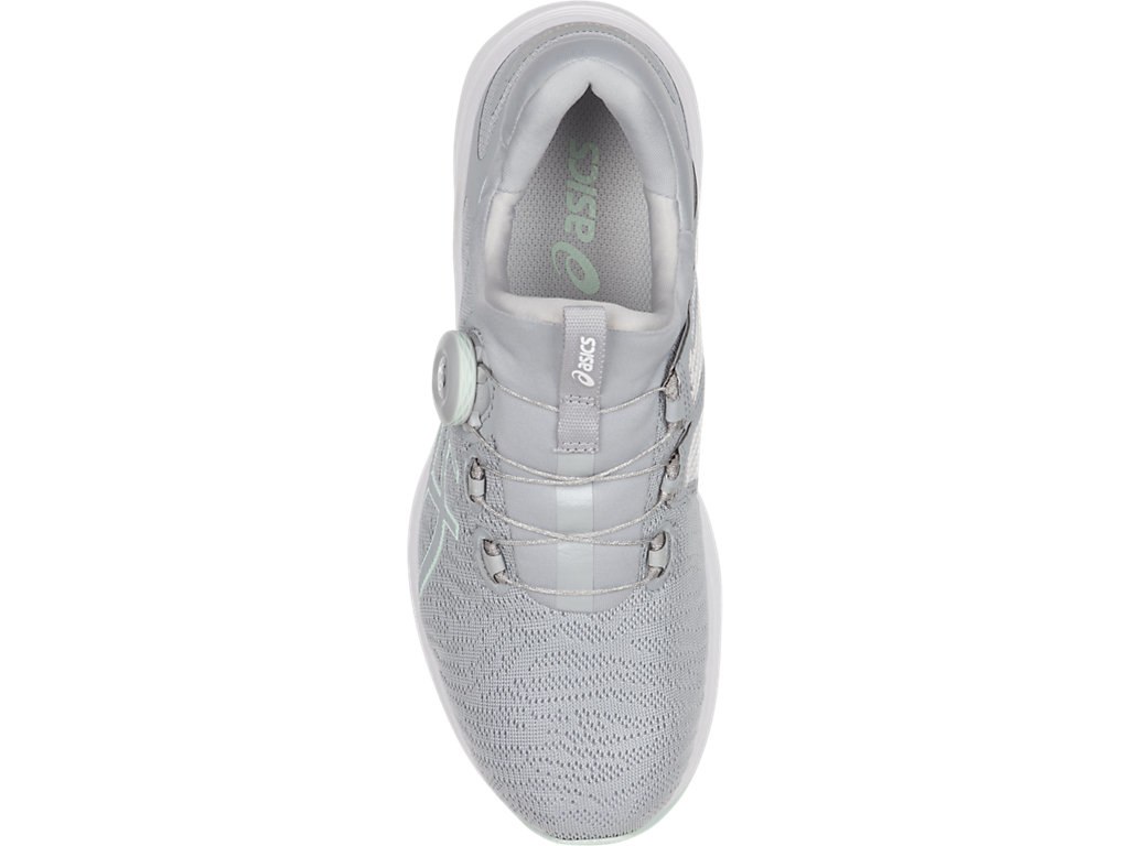 Asics Dynamis Running Shoes For Women Grey/White 597GBFQS