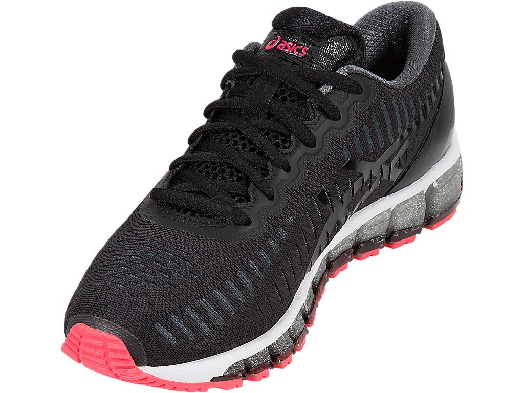 Asics Gel-Quantum 360 Running Shoes For Women Black/Red 602AGJQB