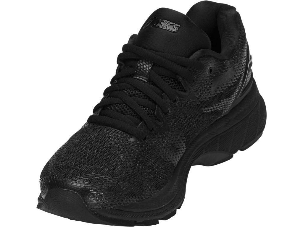Asics Gel-Nimbus 20 Running Shoes For Women Black/Dark Grey 602JNMMO