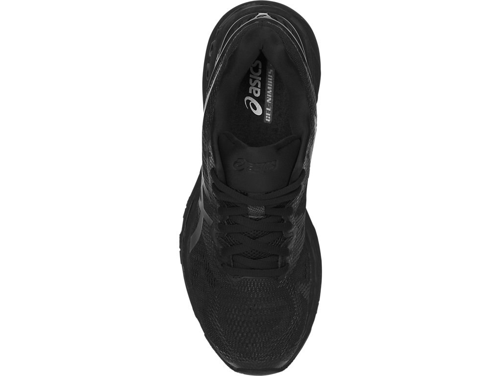 Asics Gel-Nimbus 20 Running Shoes For Women Black/Dark Grey 602JNMMO