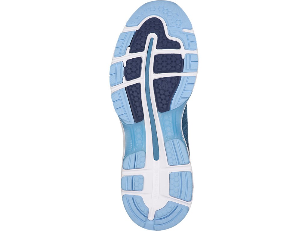 Asics Gel-Nimbus 20 Running Shoes For Women Azure/White 603QMZXM