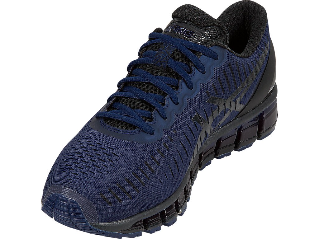 Asics Gel-Quantum 360 Running Shoes For Men Blue/Black/Navy 605JUIYP