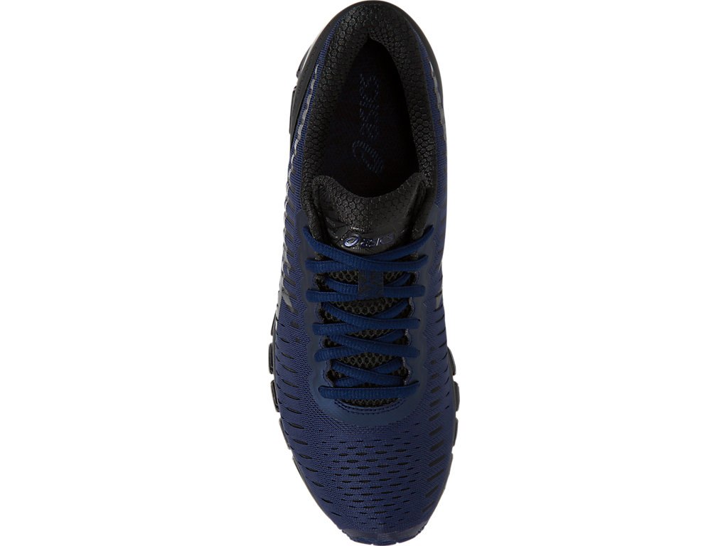Asics Gel-Quantum 360 Running Shoes For Men Blue/Black/Navy 605JUIYP