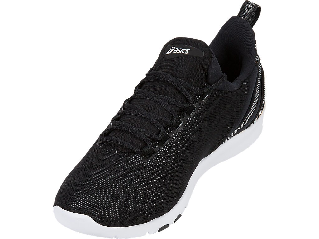 Asics Gel-Fit Sana Training Shoes For Women Black/White/Silver 607UFIPL
