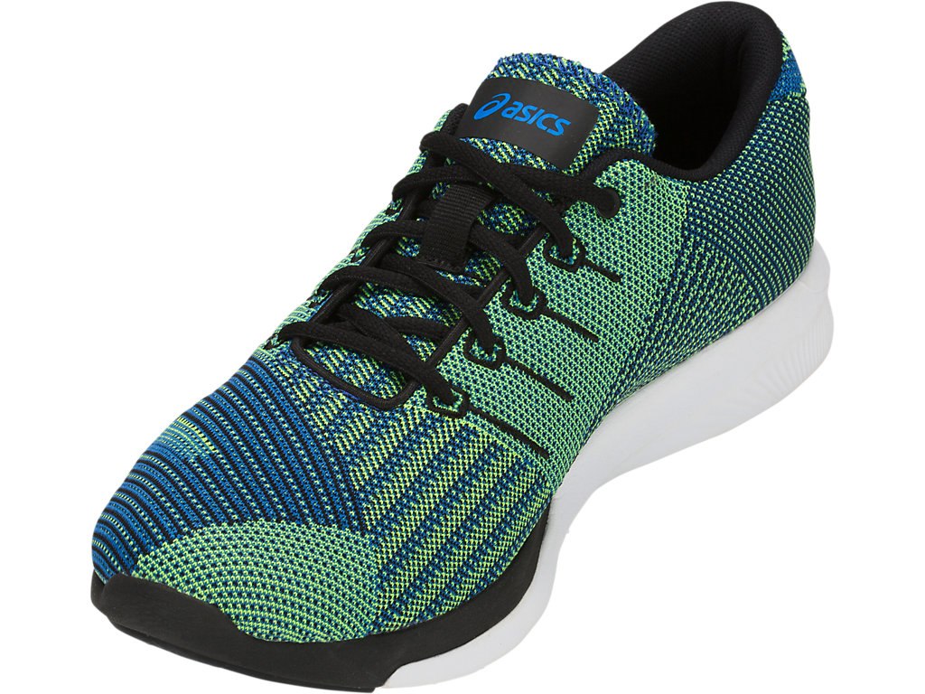 Asics Fuzex Running Shoes For Men Blue/Black/Yellow 608KTFER