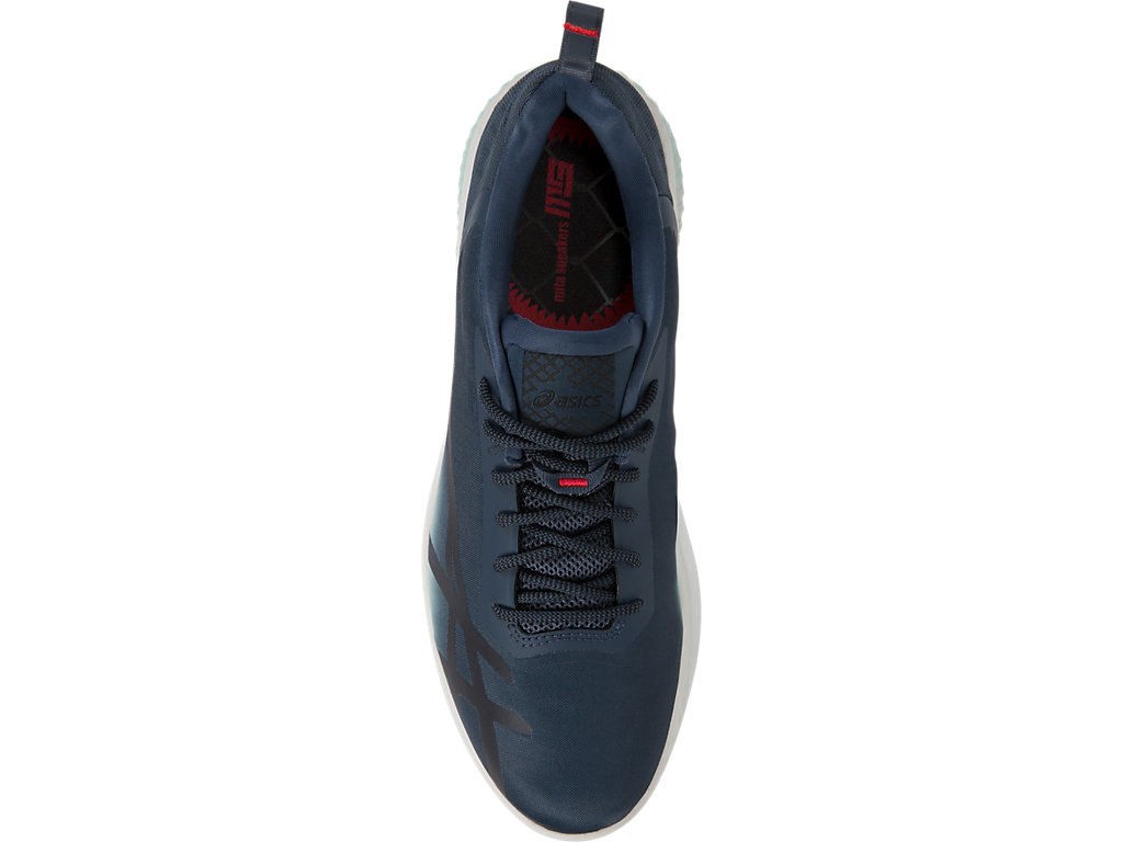 Asics Gel-Kenun Shoes For Men Dark Grey/Navy 608QVVNT