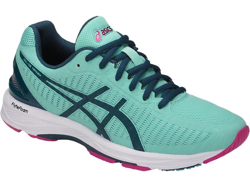 Asics Gel-Ds Trainer Running Shoes For Women Blue/Purple 609HMFJF