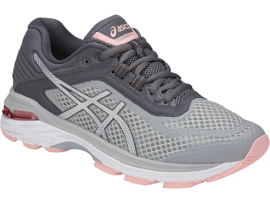 Asics Gt-2000 6 Running Shoes For Women Grey/Silver/Dark Grey 610PQBJT
