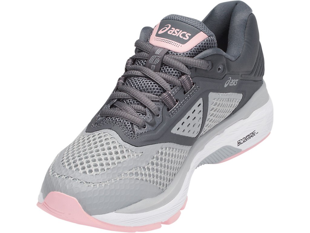 Asics Gt-2000 6 Running Shoes For Women Grey/Silver/Dark Grey 610PQBJT
