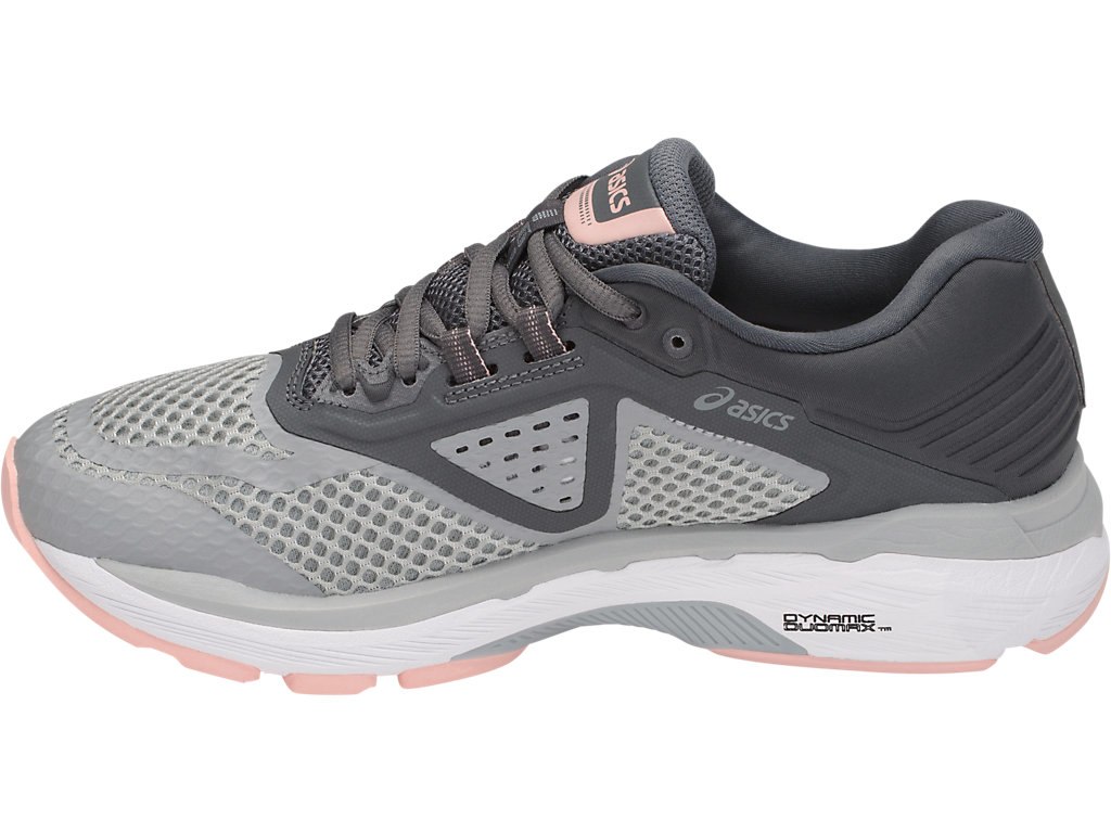 Asics Gt-2000 6 Running Shoes For Women Grey/Silver/Dark Grey 610PQBJT