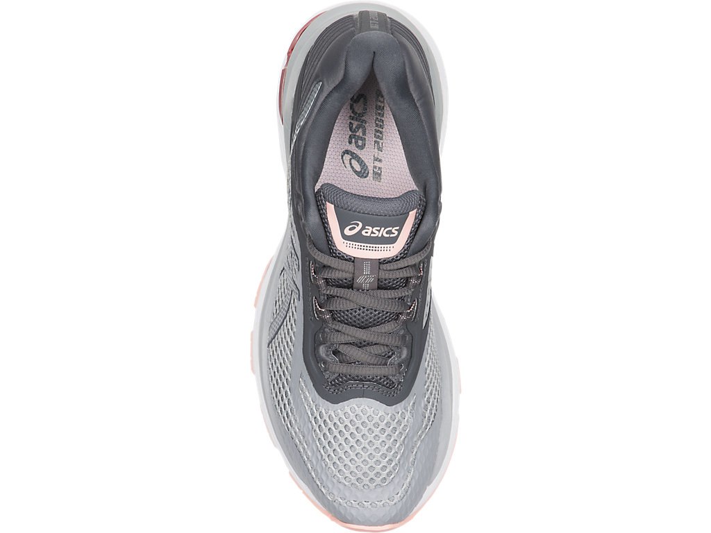 Asics Gt-2000 6 Running Shoes For Women Grey/Silver/Dark Grey 610PQBJT