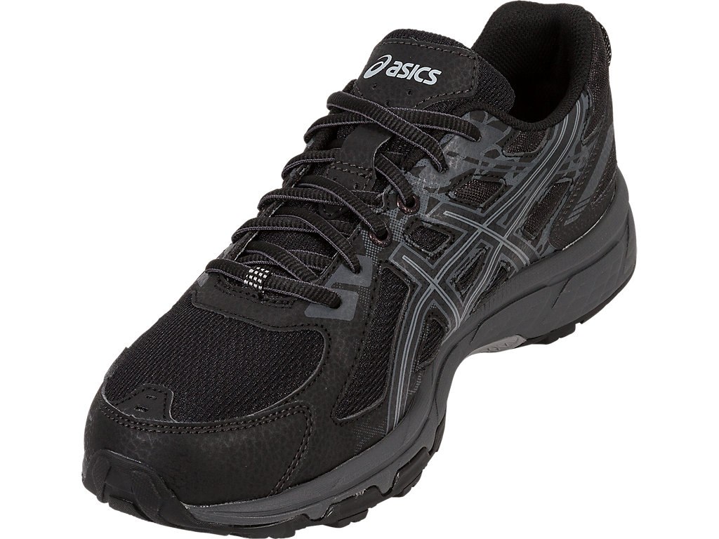 Asics Gel-Venture 6 Running Shoes For Men Black/Grey 627RJYAI