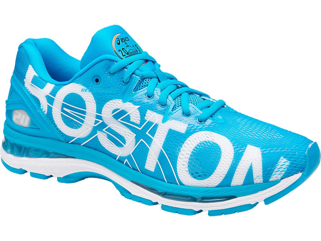 Asics Gel-Nimbus 20 Running Shoes For Men Blue 636ETFCO