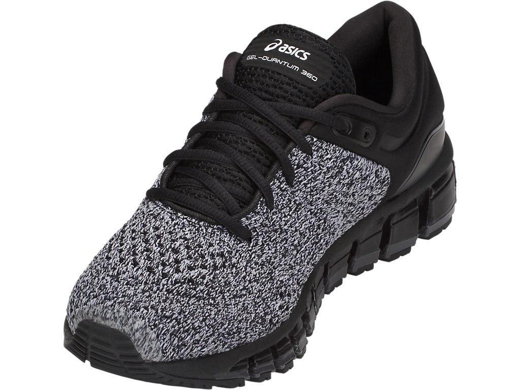 Asics Gel-Quantum 360 Running Shoes For Women Black/White/Black 638QUELW