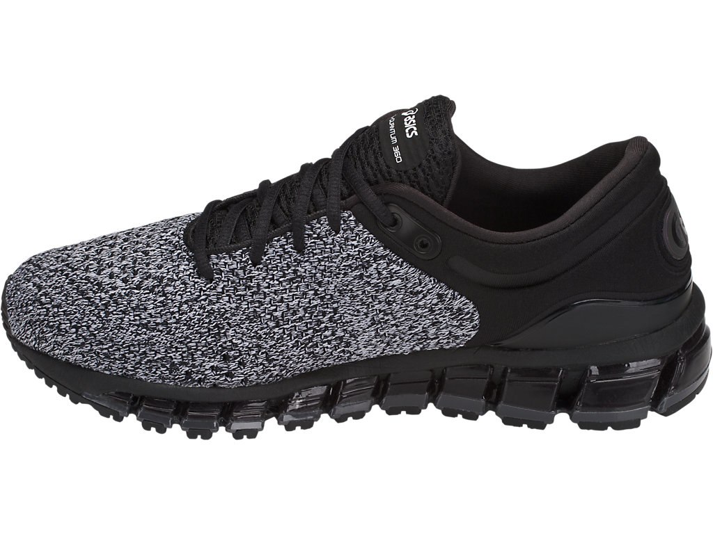 Asics Gel-Quantum 360 Running Shoes For Women Black/White/Black 638QUELW