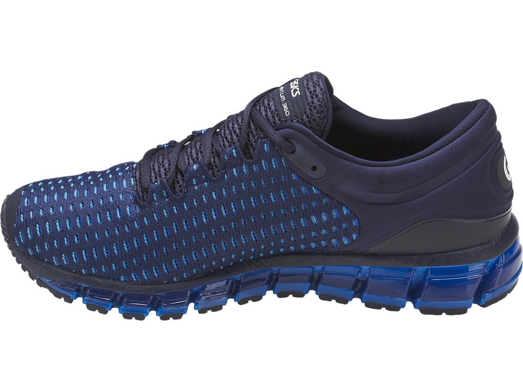 Asics Gel-Quantum 360 Running Shoes For Men Navy/White/Blue 641CDYLO
