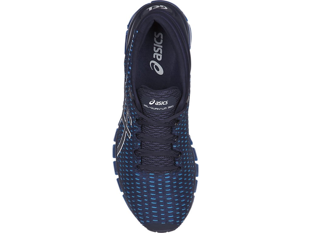 Asics Gel-Quantum 360 Running Shoes For Men Navy/White/Blue 641CDYLO