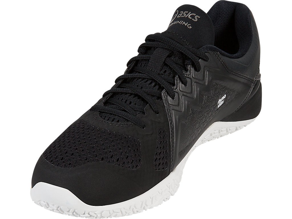 Asics Conviction X Training Shoes For Men Black/White 641WQHFZ